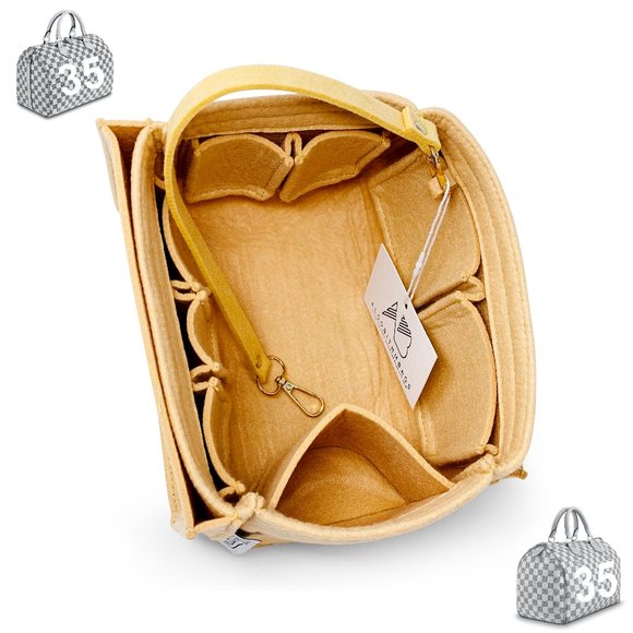 🙀LV Speedy 25 30 35 Organizer Insert Shaper Tan👑 - Picture 11 of 12